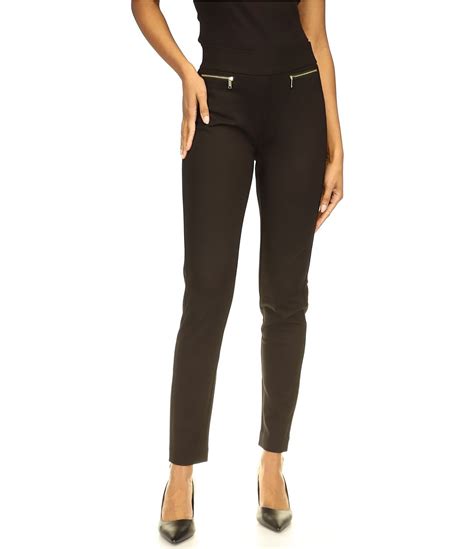 michael kors super skinny pull-on pants|Michael Kors side pocket pants.